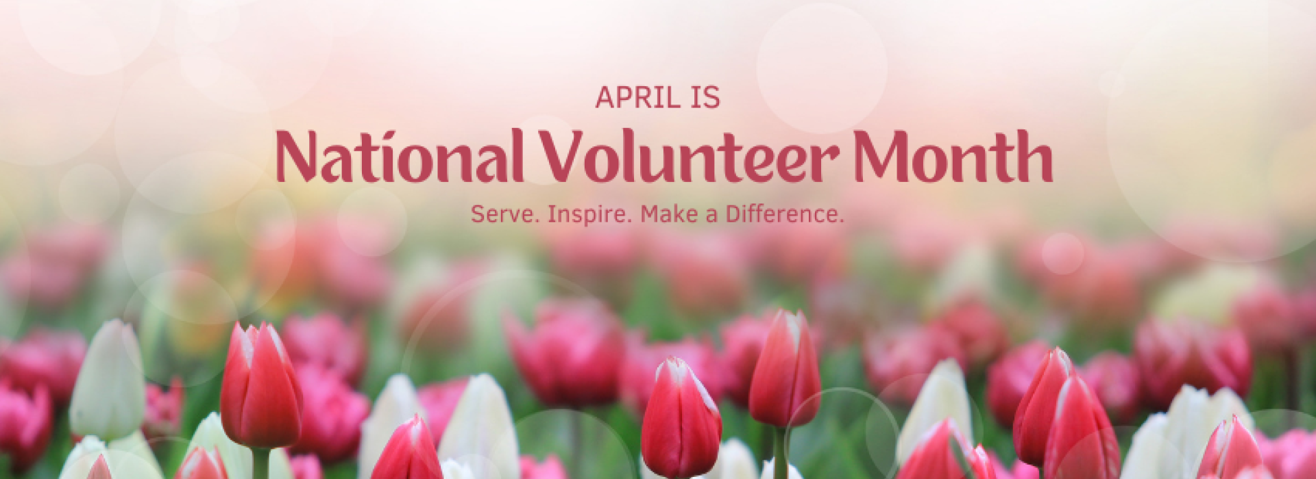 April is National Volunteer Month