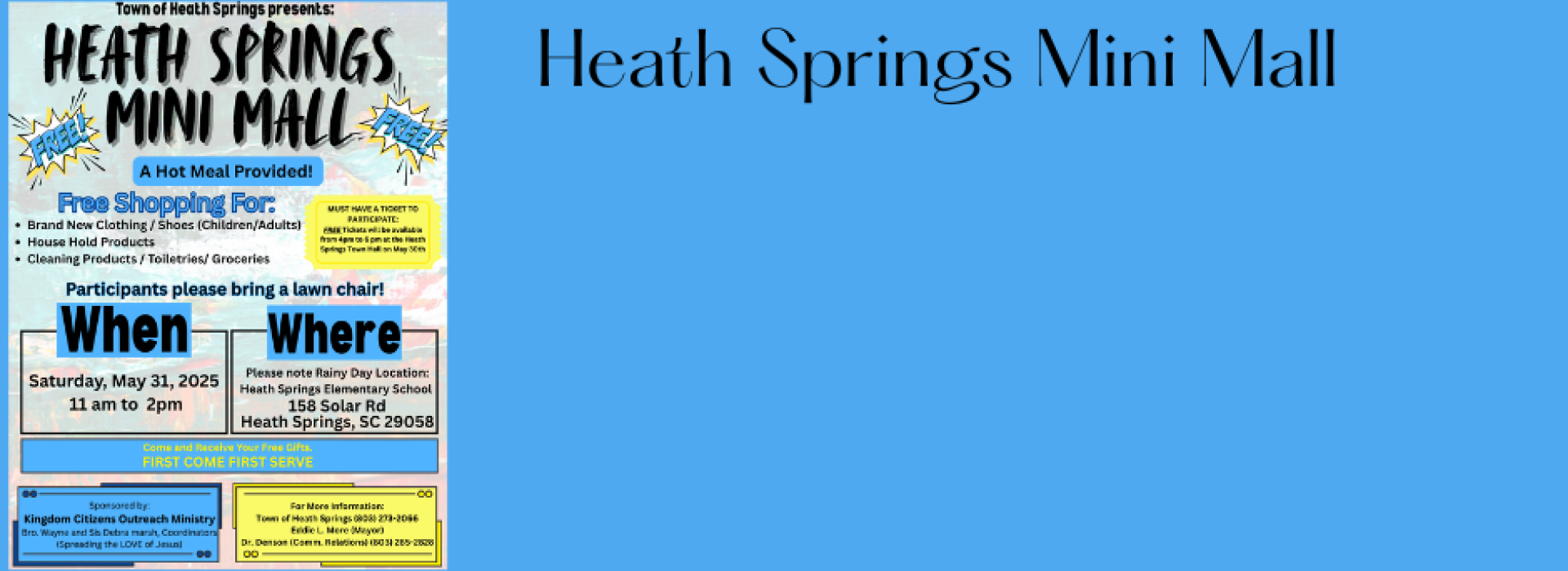 Heath Springs Mini Mall