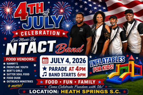 Heath Springs 4th Of July Event